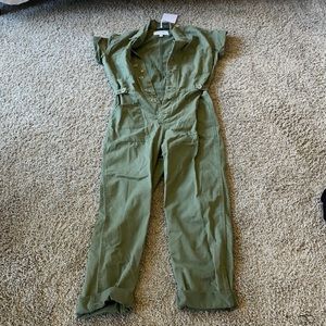 Pistola XS green jumpsuit New With Tags